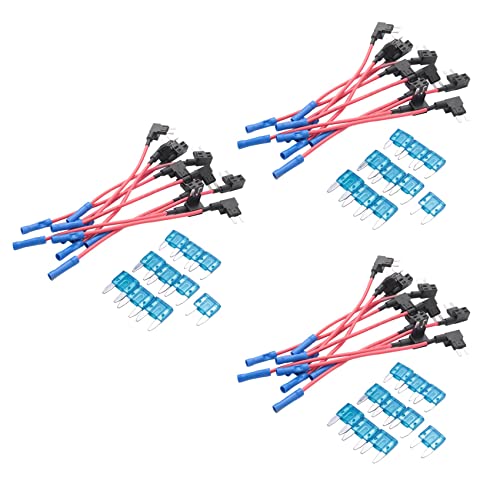 Gbloodst 30x 12V Kfz-Sicherungs-Adapter Mini ATM Sicherungshalter Gbloodst 30x 12V Kfz-Sicherungs-Adapter Mini ATM Sicherungshalter von Gbloodst