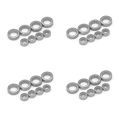 Gbloodst 32 Stücke Lager 4X8X3mm 8X12X3,5mm für E18 1/18 RC Auto Teile A949 A959 A969 A979 A959-B A949-33 A949-36 Gbloodst 32 Stücke Lager 4X8X3mm 8X12X3,5mm für E18 1/18 RC Auto Teile A949 A959 A969 A979 A959-B A949-33 A949-36 von Gbloodst