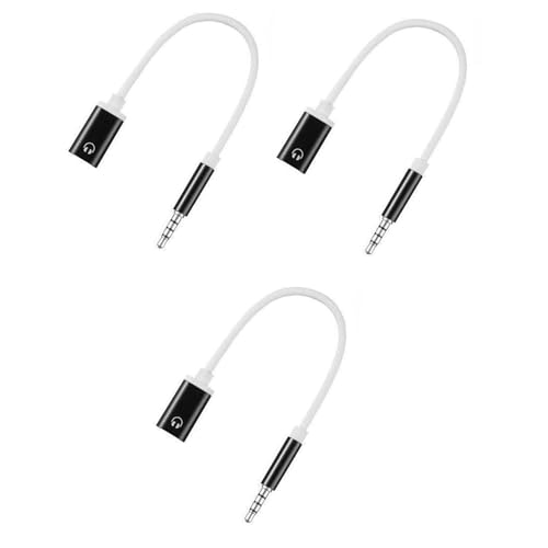 Gbloodst 3X Audiokabel 3,5 mm Stecker auf Typ C Buchse, Analoger Audioanschluss, Kopfhörer-Audioadapter für MP3-Player, Laptop, Tablet B Gbloodst 3X Audiokabel 3,5 mm Stecker auf Typ C Buchse, Analoger Audioanschluss, Kopfhörer-Audioadapter für MP3-Player, Laptop, Tablet B von Gbloodst