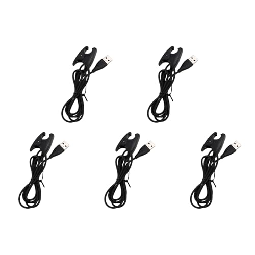 Gbloodst 5 x USB-Ladekabel für 3 Fuß, für 3 Fitness, 5, Ambit 1 2 3, Kailash, Trainer Gbloodst 5 x USB-Ladekabel für 3 Fuß, für 3 Fitness, 5, Ambit 1 2 3, Kailash, Trainer von Gbloodst