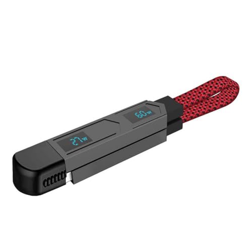 Gbloodst Magnetisches Schnellladekabel mit Mehreren Anschlüssen und Bildschirm-Schlüsselanhänger, PD-Kabel für Android Type-C, 60 W QC, 18 W, Schnellladung A Gbloodst Magnetisches Schnellladekabel mit Mehreren Anschlüssen und Bildschirm-Schlüsselanhänger, PD-Kabel für Android Type-C, 60 W QC, 18 W, Schnellladung A von Gbloodst