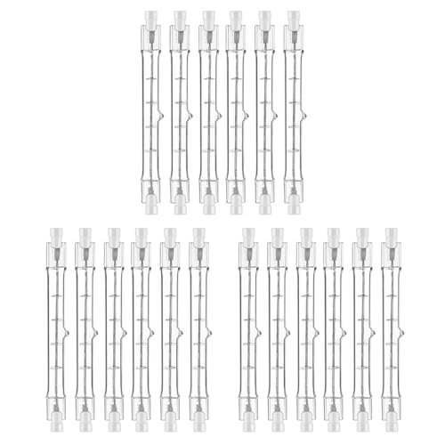 Gbloodst R7S-Halogenlampe, 118 mm, 200 W, 230 V, Halogenstab, R7S-Halogenlampe, R7S, Dimmbare Halogen-Stablampe, 18 Stück Gbloodst R7S-Halogenlampe, 118 mm, 200 W, 230 V, Halogenstab, R7S-Halogenlampe, R7S, Dimmbare Halogen-Stablampe, 18 Stück von Gbloodst