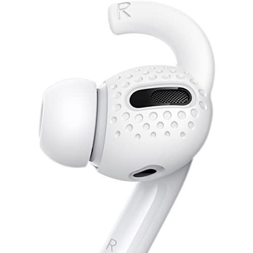 Gcioii Ohrpolster für AirPods Pro Ohrbügel Anti-Rutsch Ohrhörer-Abdeckungen【3 Paar Und Extra Aufbewahrungstasche】 Kompatibel mit Apple AirPods Pro (1. Generation) von Gcioii