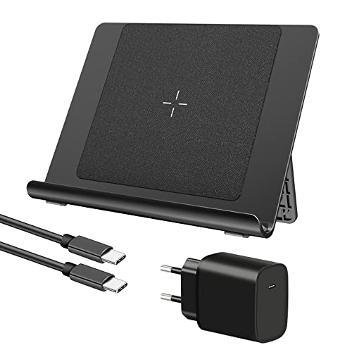 Faltbares Kabelloses Ladedock für Fire HD 10 Plus/Fire HD 8 Plus,für Kindle Paperwhite Signature Edition,Gcstnn Fast Wireless Ladeständer Weit kompatibel mit iPhone, Samsung Galaxy, Google. Faltbares Kabelloses Ladedock für Fire HD 10 Plus/Fire HD 8 Plus,für Kindle Paperwhite Signature Edition,Gcstnn Fast Wireless Ladeständer Weit kompatibel mit iPhone, Samsung Galaxy, Google. von Gcstnn