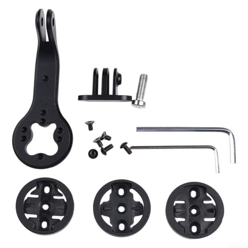 Gdfnmogo Fahrradcomputer-Halterung für Fahrrad-Vorbau-Halterung, kompatibel mit Blendr, Aluminiumlegierung, GPS-Halterung mit Kamera-Clip, Fahrradcomputer-Halterung Gdfnmogo Fahrradcomputer-Halterung für Fahrrad-Vorbau-Halterung, kompatibel mit Blendr, Aluminiumlegierung, GPS-Halterung mit Kamera-Clip, Fahrradcomputer-Halterung von Gdfnmogo