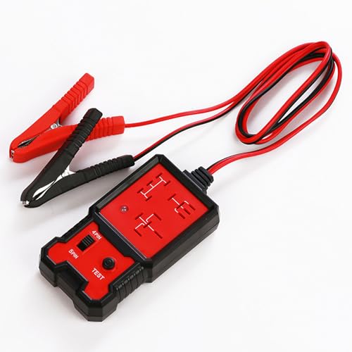 Tester Relais Automotive 12 V Elektronische Diagnostik Batteriesteuerung Werkzeug für Auto Motorrad 4 Pin 5 Pin Universal for Cars Battery Checker von Gdraco