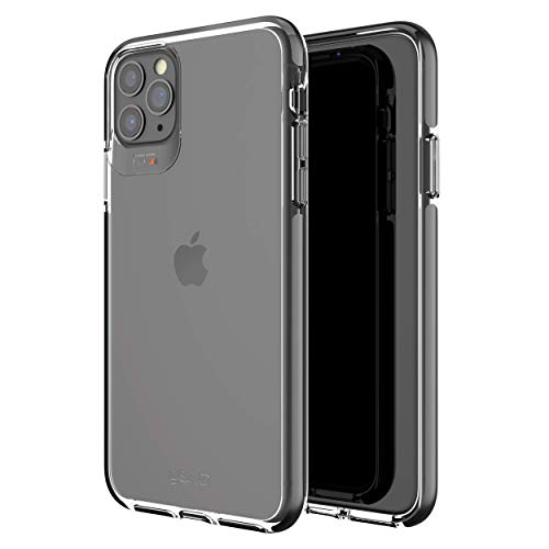 Gear4 Piccadilly Kompatibel mit iPhone 11 Pro Max Hülle, erweiterter Aufprallschutz mit integrierter D3O Technologie Handy Schutzhülle, Schwarz, 36570, Piccadilly Schwarz Gear4 Piccadilly Kompatibel mit iPhone 11 Pro Max Hülle, erweiterter Aufprallschutz mit integrierter D3O Technologie Handy Schutzhülle, Schwarz, 36570, Piccadilly Schwarz von Gear4