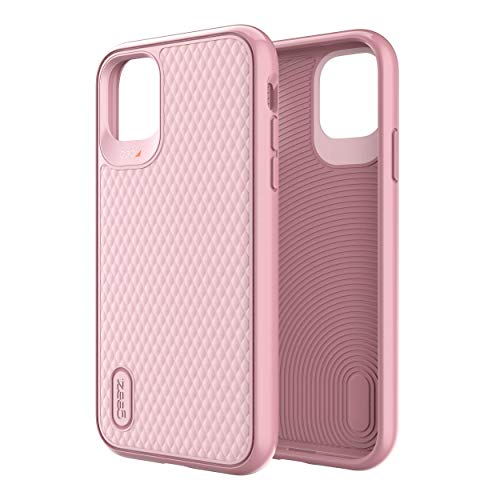 Gear4 Battersea Diamant Kompatibel mit iPhone 11 Pro Hülle, erweiterter Aufprallschutz mit integrierter D3O-Technologie Handy Schutzhülle - Rosa, Rose Pink, x, 36589 von Gear4