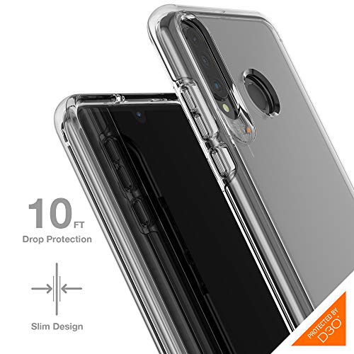 Gear4 Case for Huawei P30 LITE Advanced Impact Protection [Protected by D3O], Crystal Palace Slim & Tough for Huawei P30 LITE Case – Clear, 34891 von Gear4