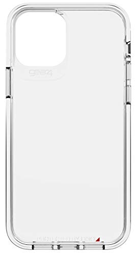 Gear4 Crystal Palace Wilma Compatible with iPhone 12 Plus/iPhone 12 Pro 6.1 Case, Advanced Impact Protection with Integrated D3O Technology, Phone Cover – Transparent Gear4 Crystal Palace Wilma Compatible with iPhone 12 Plus/iPhone 12 Pro 6.1 Case, Advanced Impact Protection with Integrated D3O Technology, Phone Cover – Transparent von Gear4