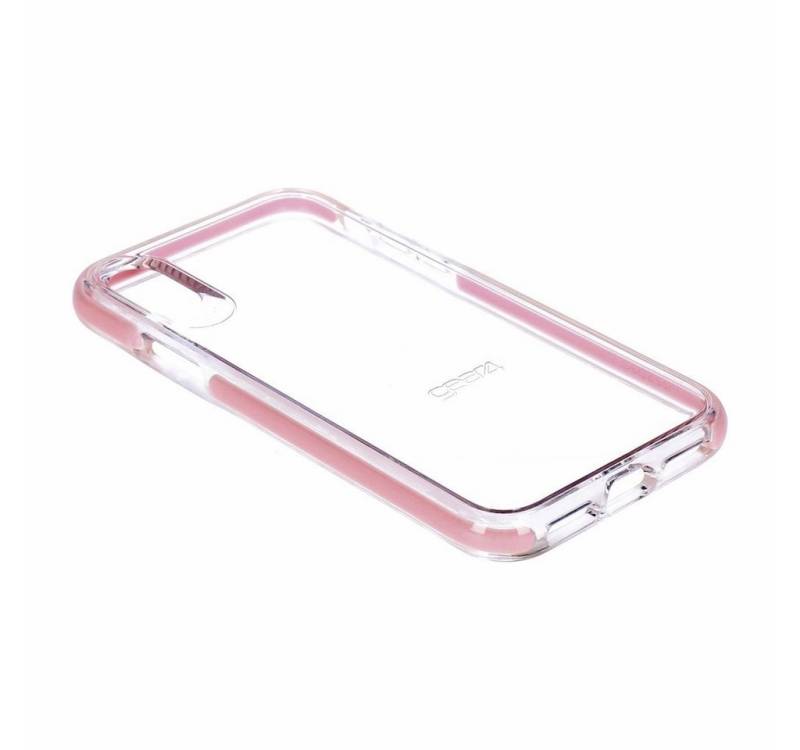 Gear4 Handyhülle Piccadilly Klarsichthülle mit verbessertemStoßschutz robustes Design für Apple iPhone X von Gear4