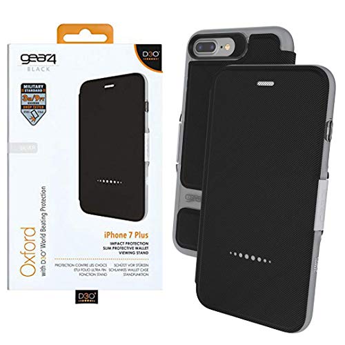 Gear4 IC7L33D3 Schutzhülle Oxford für Apple iPhone 7 Plus Silber von Gear4