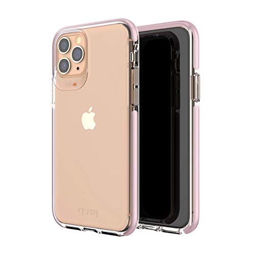 Gear4 Piccadilly Kompatibel mit iPhone 11 Pro Hülle, erweiterter Aufprallschutz mit integrierter D3O-Technologie Handy Schutzhülle - Rosa, 36573, Rose Gold Gear4 Piccadilly Kompatibel mit iPhone 11 Pro Hülle, erweiterter Aufprallschutz mit integrierter D3O-Technologie Handy Schutzhülle - Rosa, 36573, Rose Gold von Gear4