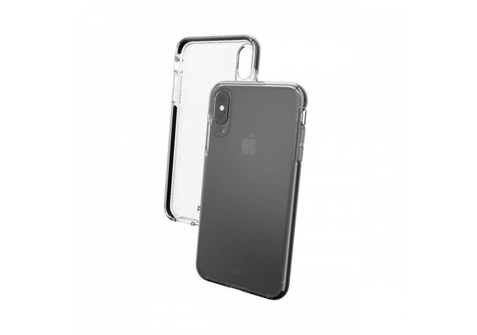 Gear4 Smartphone-Hülle Piccadilly transparente Handyhülle für iPhone XS Max 6,5 Zoll (16,51 cm) von Gear4