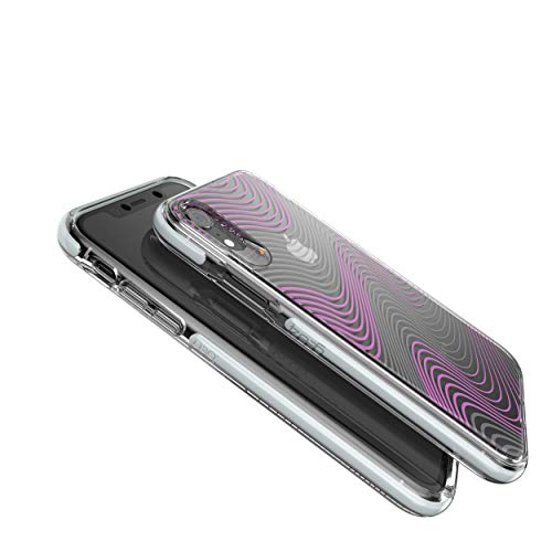 Gear4 Victoria Phone Case/Handyhülle Schutzhülle D30 Schutz kompatibel mit iPhone XR - Transparant Lila/Purple durchsichtig von Gear4