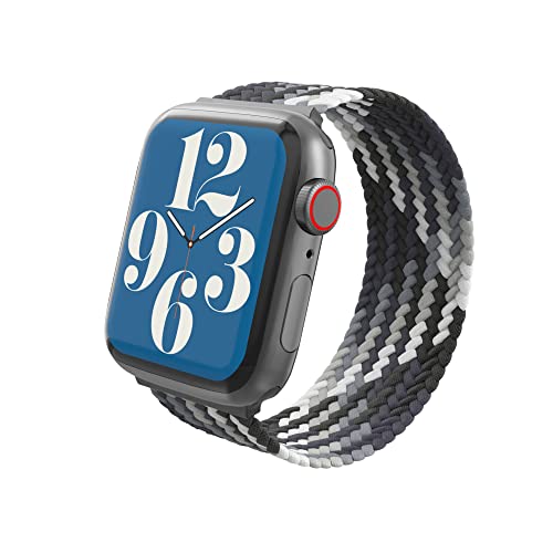 Gear4 ZAGG geflochtenes Apple Unisex Uhrenarmband 41/40/38 mm groß (Storm), Storm, M von Gear4