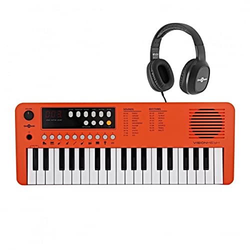 Gear4music Portable Mini Electric Piano Keyboard with Headphones von Gear4Music