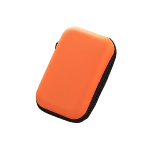 Cases Mini-Multifunktionskopfhörer, USB-Kabel, Ladegerät, Tasche, Ohrhörer, Tragetasche, Organisation, Brieftasche, Zubehör, Orange Cases Mini-Multifunktionskopfhörer, USB-Kabel, Ladegerät, Tasche, Ohrhörer, Tragetasche, Organisation, Brieftasche, Zubehör, Orange von Geardeangloow