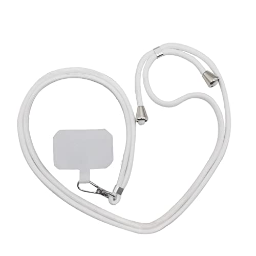 Geardeangloow Abnehmbares verstellbares Handyband Umhängeband weiß 160 cm Geardeangloow Abnehmbares verstellbares Handyband Umhängeband weiß 160 cm von Geardeangloow