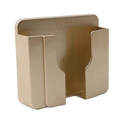 Geardeangloow Phone Bracket Universal Bedside Handy Adhesive Wall Mount Holder Smartphone Stand Shelf, Gold Geardeangloow Phone Bracket Universal Bedside Handy Adhesive Wall Mount Holder Smartphone Stand Shelf, Gold von Geardeangloow