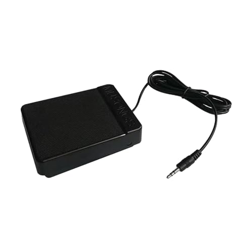 Geardeangloow Universal Piano Foot Sustain Pedal Controller Switch for Digital Pianos Accs 3.5mm Geardeangloow Universal Piano Foot Sustain Pedal Controller Switch for Digital Pianos Accs 3.5mm von Geardeangloow