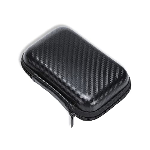 Kopfhörer-Hülle, tragbare EVA-Aufbewahrungstasche, Reißverschluss, Geldbörse, Ladegerät, Geldbörse, kratzfest, Anti-Kollisions-Kabel-Organizer, rechteckig, 12 x 8 x 4 cm Kopfhörer-Hülle, tragbare EVA-Aufbewahrungstasche, Reißverschluss, Geldbörse, Ladegerät, Geldbörse, kratzfest, Anti-Kollisions-Kabel-Organizer, rechteckig, 12 x 8 x 4 cm von Geardeangloow