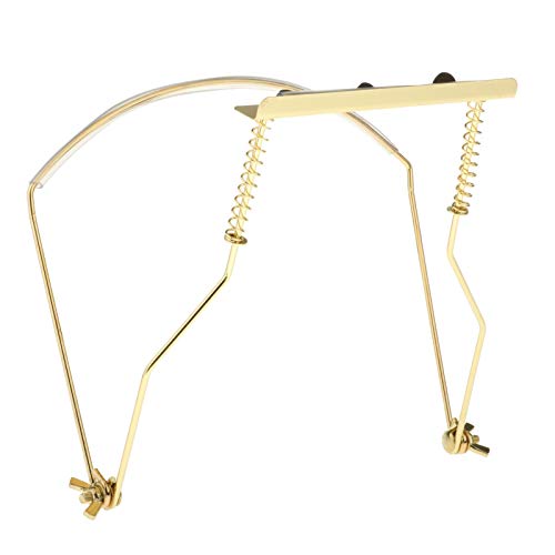 Mundharmonika-Halter, verstellbar, professionell, goldfarben, für 10 Löcher Mundharmonika-Halter, verstellbar, professionell, goldfarben, für 10 Löcher von Geardeangloow