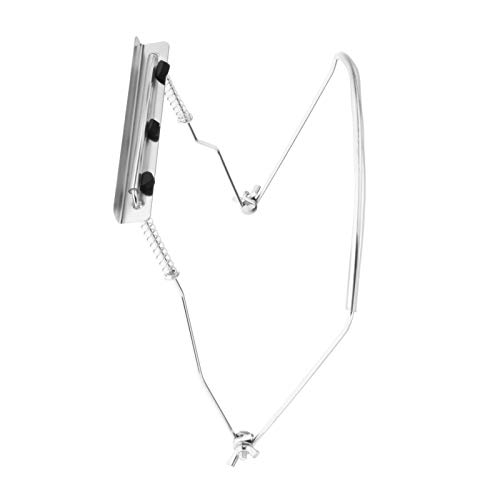 Mundharmonika-Halter, verstellbar, professionell, silberfarben, für 10 Löcher Mundharmonika-Halter, verstellbar, professionell, silberfarben, für 10 Löcher von Geardeangloow