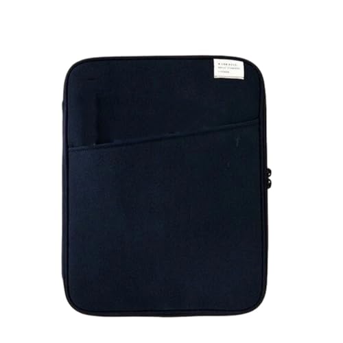 Tablet-Hülle, stoßfest, weich, mehrere Taschen, Handtasche, Notebook, Tastatur, Aufbewahrung, Reißverschluss, Maus-Organizer, Dunkelblau, 34 - 35 cm Tablet-Hülle, stoßfest, weich, mehrere Taschen, Handtasche, Notebook, Tastatur, Aufbewahrung, Reißverschluss, Maus-Organizer, Dunkelblau, 34 - 35 cm von Geardeangloow