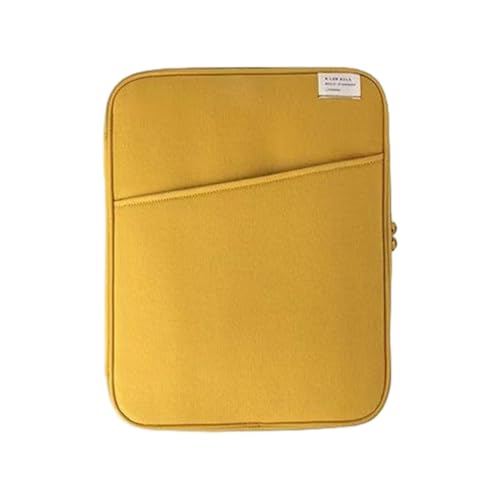 Tablet-Hülle für Computer, Notebook, Tastatur, Aufbewahrung, Reißverschluss, Maus, Organizer, Büro, Reisen, Business, Gelb, 27,9 cm Tablet-Hülle für Computer, Notebook, Tastatur, Aufbewahrung, Reißverschluss, Maus, Organizer, Büro, Reisen, Business, Gelb, 27,9 cm von Geardeangloow