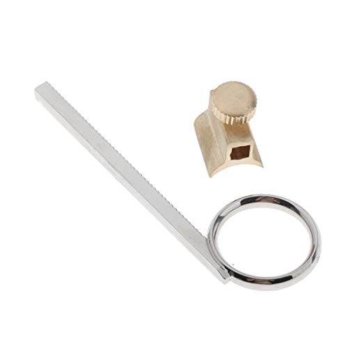 Trompeten-Gleitring mit Halter, Trompetenteile, Zubehör, 75 mm Länge Trompeten-Gleitring mit Halter, Trompetenteile, Zubehör, 75 mm Länge von Geardeangloow