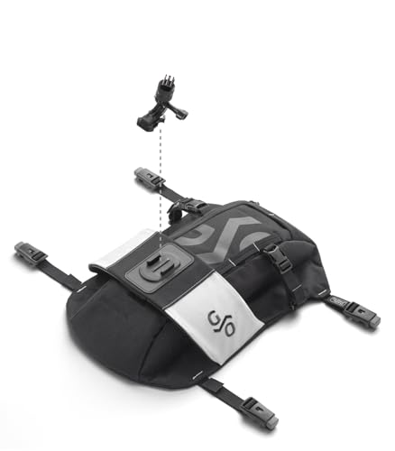 Gearlab Deck Pod Pro - Integrierte Kamerahalterung, Kajak Deck Tasche hält Paddelschwimmer, Bilgepumpe, kompatibel mit Action-Kameras. (Basic Verson) von Gearlab