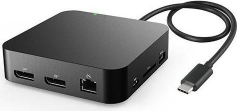 Gearlab GLB232003. Hostschnittstelle: USB 2.0 Type-C, Hub-Schnittstellen: DisplayPort, RJ-45, USB 3.2 Gen 1 (3.1 Gen 1) Type-A, Slot-Typ Kabelsperre: Kensington. Produktfarbe: Schwarz, Gehäusematerial: Acrylnitril-Butadien-Styrol (ABS), USB-Stromversorgung bis zu: 85 W. Ethernet LAN Datentransferraten: 10,100,1000 Mbit/s. Netzteiltyp: USB. Breite: 100 mm, Tiefe: 100 mm, Höhe: 27 mm (GLB232003) von Gearlab