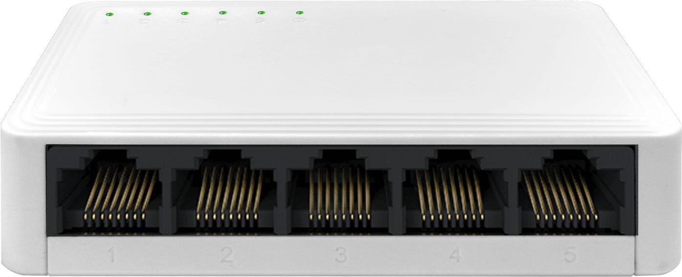 Gearlab GLB236050. Switch-Typ: Unmanaged. Basic Switching RJ-45 Ethernet Ports-Typ: Gigabit Ethernet (10/100/1000), Anzahl der basisschaltenden RJ-45 Ethernet Ports: 5. Vollduplex. Routing-/Switching-Kapazität: 10 Gbit/s. Netzstandard: IEEE 802.3,IEEE 802.3u. Netzstecker: DC-Anschluss (GLB236050) von Gearlab
