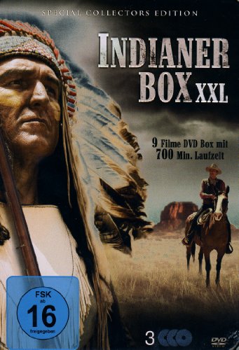 Indianer Box XXL (Metallbox mit 9 Filmen - 3DVDs) von Geat Movies