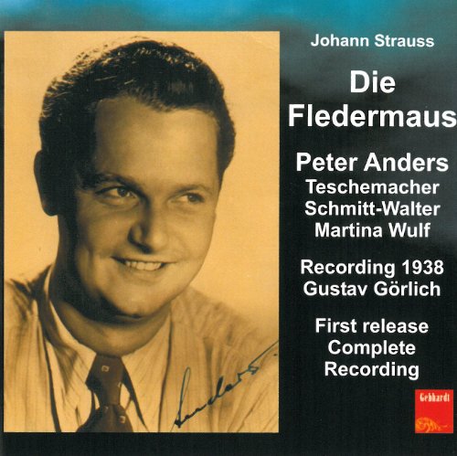 Die Fledermaus (1938, First Release, Complete Recording) von Gebhardt