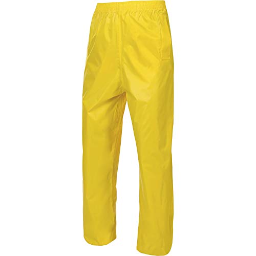 GEBOL Regenbundhose Rain Farbe gelb 100% PE/Vinyl beschichtet Größe 56/58 (XL) von Gebol
