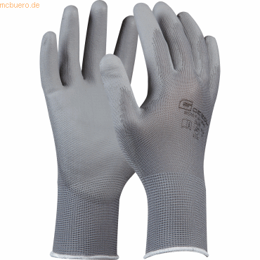 Gebol Handschuh Micro Flex Gr. 10 709244G grau von Gebol