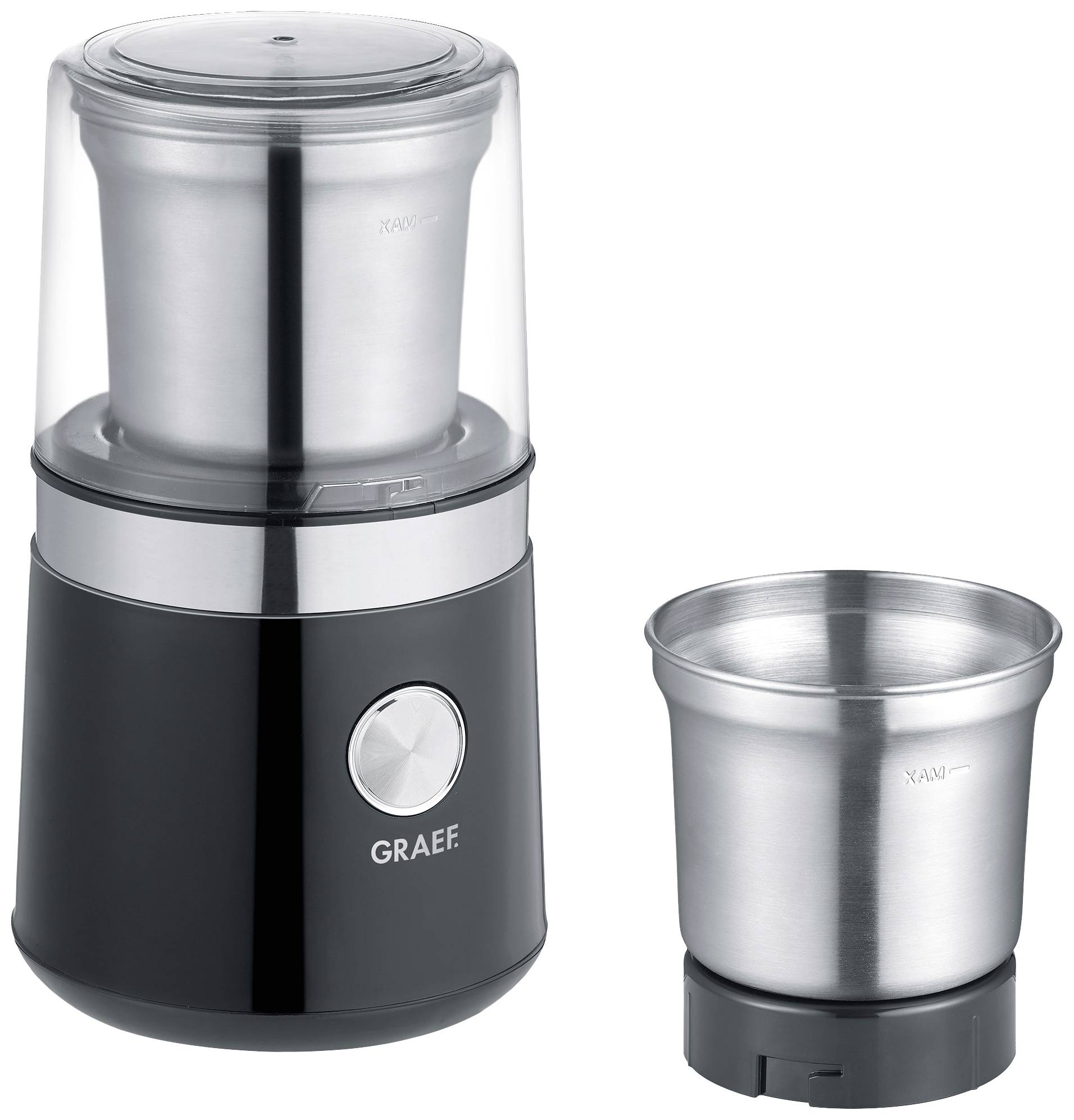 GRAEF CM 102 EU Kaffee-und Gewürzmühle zwei Behälter aus ED OneTouch Bedienung GRAEF CM 102 EU Kaffee-und Gewürzmühle zwei Behälter aus ED OneTouch Bedienung von Gebr. Graef GmbH & Co. KG