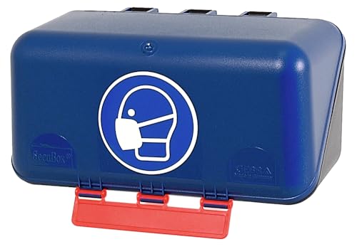 Aufbewahrungsboxen für PSA mit Piktogramm "Maske obligatorisch" von Gebra