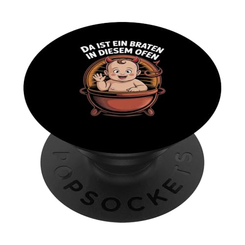 Da Ist Ein Braten In Diesem Ofen Schwangerschaft Mutter PopSockets Klebender PopGrip Da Ist Ein Braten In Diesem Ofen Schwangerschaft Mutter PopSockets Klebender PopGrip von Geburt Schwangerschaft Mutter Humorvolle Sprüche