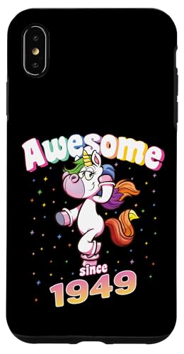 Awesome Since 1949 Lustiges Einhorn Geburtstag Retro Hülle für iPhone XS Max Awesome Since 1949 Lustiges Einhorn Geburtstag Retro Hülle für iPhone XS Max von Geburtstag Magische Einhorn Unicorn Designs