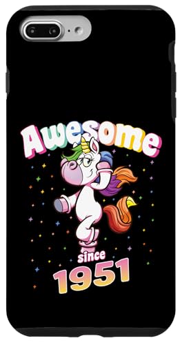 Awesome Since 1951 Lustiges Einhorn Geburtstag Retro Hülle für iPhone 7 Plus/8 Plus Awesome Since 1951 Lustiges Einhorn Geburtstag Retro Hülle für iPhone 7 Plus/8 Plus von Geburtstag Magische Einhorn Unicorn Designs