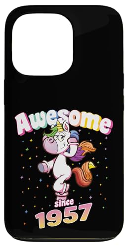 Awesome Since 1957 Lustiges Einhorn Geburtstag Retro Hülle für iPhone 13 Pro Awesome Since 1957 Lustiges Einhorn Geburtstag Retro Hülle für iPhone 13 Pro von Geburtstag Magische Einhorn Unicorn Designs