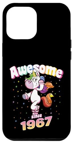 Awesome Since 1967 Lustiges Einhorn Geburtstag Retro Hülle für iPhone 12 Pro Max Awesome Since 1967 Lustiges Einhorn Geburtstag Retro Hülle für iPhone 12 Pro Max von Geburtstag Magische Einhorn Unicorn Designs