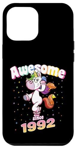 Awesome Since 1992 Lustiges Einhorn Geburtstag Retro Hülle für iPhone 12 Pro Max Awesome Since 1992 Lustiges Einhorn Geburtstag Retro Hülle für iPhone 12 Pro Max von Geburtstag Magische Einhorn Unicorn Designs