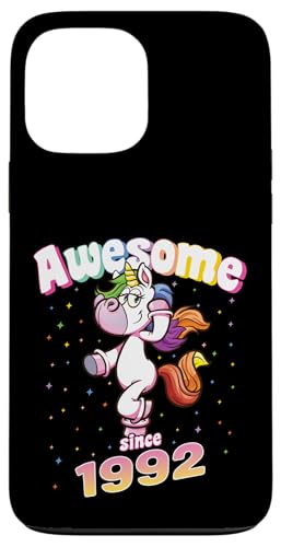 Awesome Since 1992 Lustiges Einhorn Geburtstag Retro Hülle für iPhone 13 Pro Max Awesome Since 1992 Lustiges Einhorn Geburtstag Retro Hülle für iPhone 13 Pro Max von Geburtstag Magische Einhorn Unicorn Designs