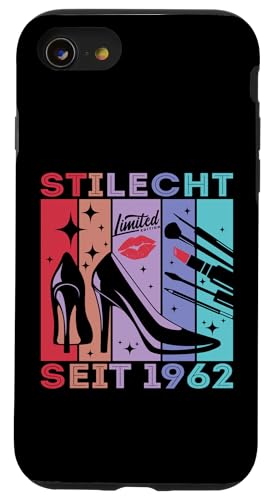 Geburtstag Frau Stilecht Seit 1962 Party Outfit Damen Frauen Hülle für iPhone SE (2020) / 7 / 8 von Geburtstag T-Shirt Geschenke für Damen