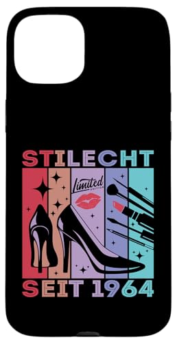 Geburtstag Frau Stilecht Seit 1964 Party Outfit Damen Frauen Hülle für iPhone 15 Plus von Geburtstag T-Shirt Geschenke für Damen