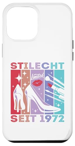 Geburtstag Frau Stilecht Seit 1972 Party Outfit Damen Frauen Hülle für iPhone 12 Pro Max von Geburtstag T-Shirt Geschenke für Damen